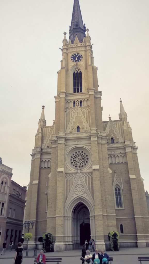 собор Девы Марии в городе Нови Сад Сербия фото
