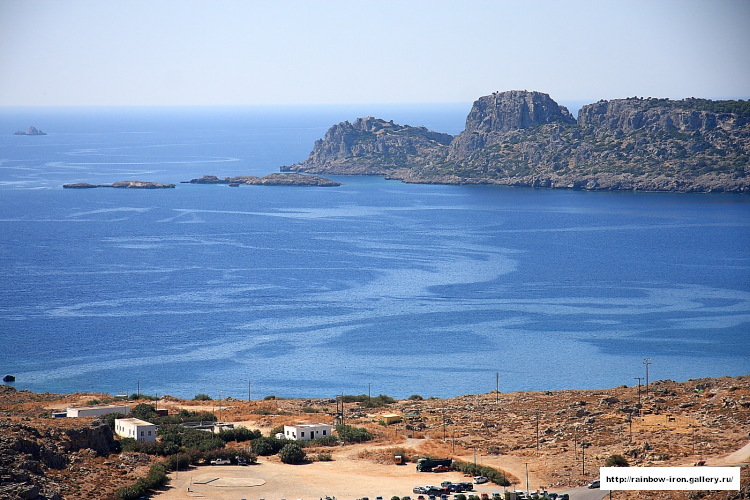 солнечный остров Родос в Греции