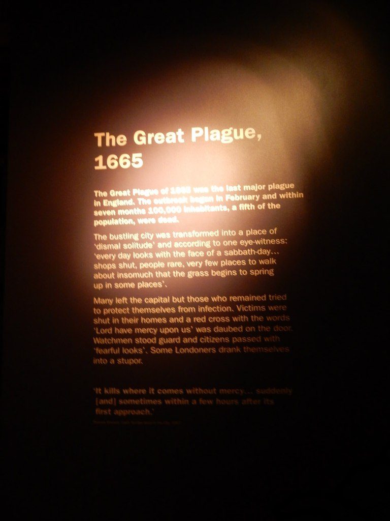 Эпидемия чумы в Лондоне Музей Лондона фото
