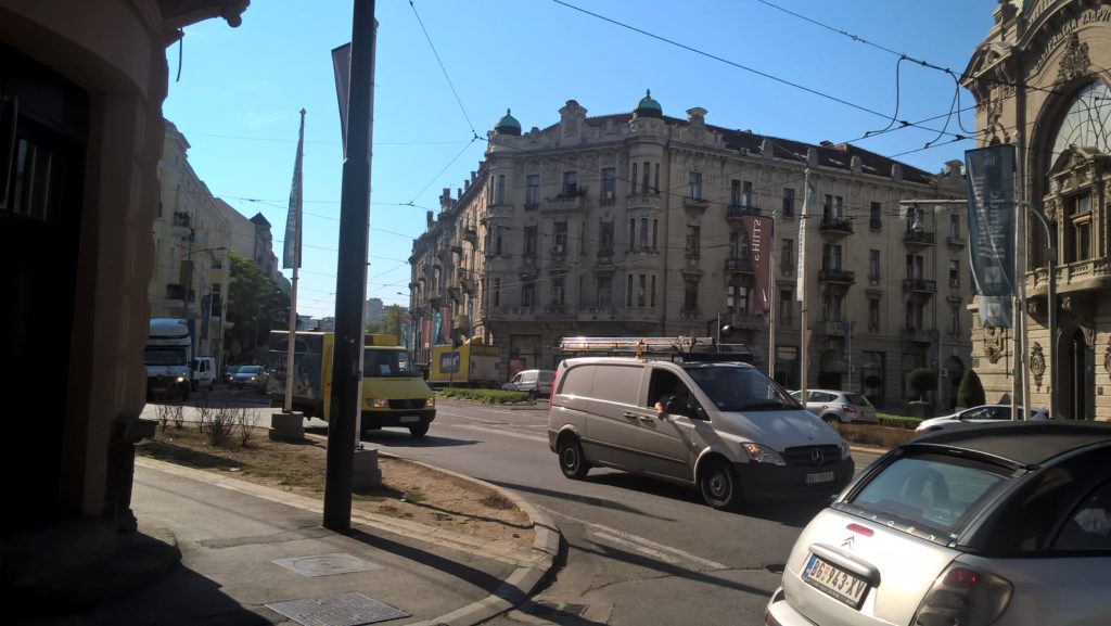 Белград и дорожное движение